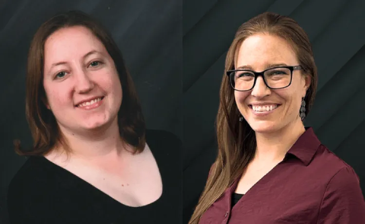 A portrait of two professional women that represent the YMCA Program Executive for Child Development